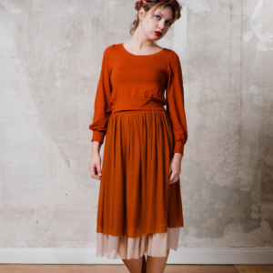 Jupe Tulle Terracotta - Ma boutique