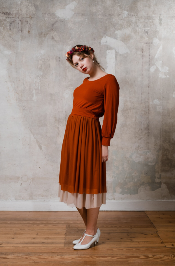 Jupe Tulle Terracotta - Ma boutique