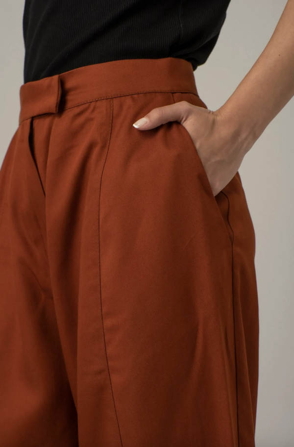 Pantalon Couleur Terracotta - Ma boutique