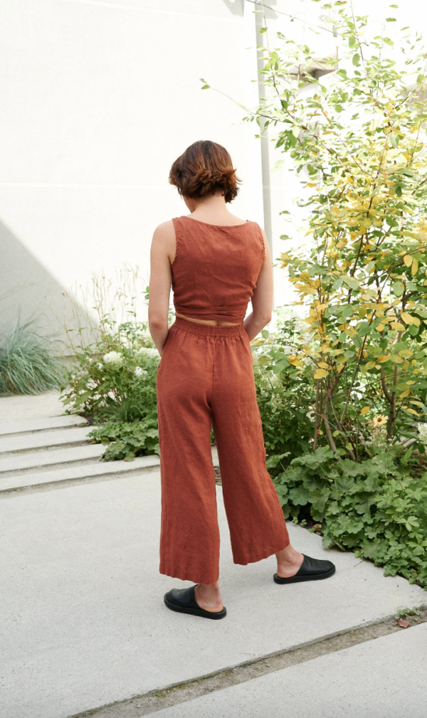 Pantalon Femme Terracotta - Ma boutique