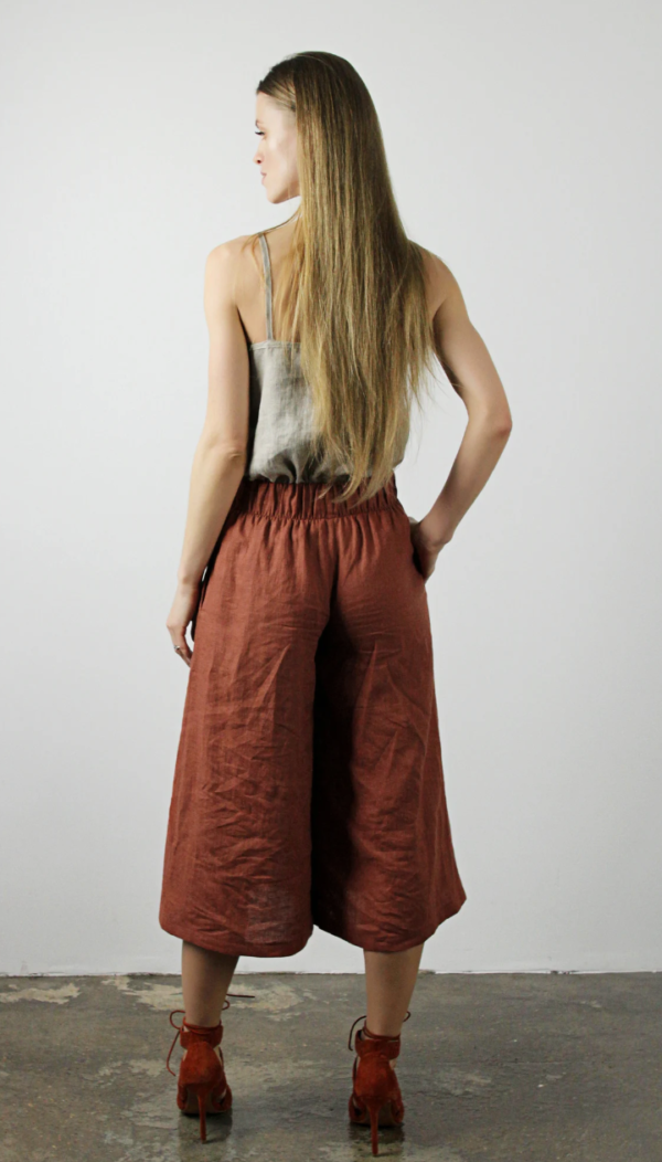 Pantalon Fluide Terracotta - Ma boutique