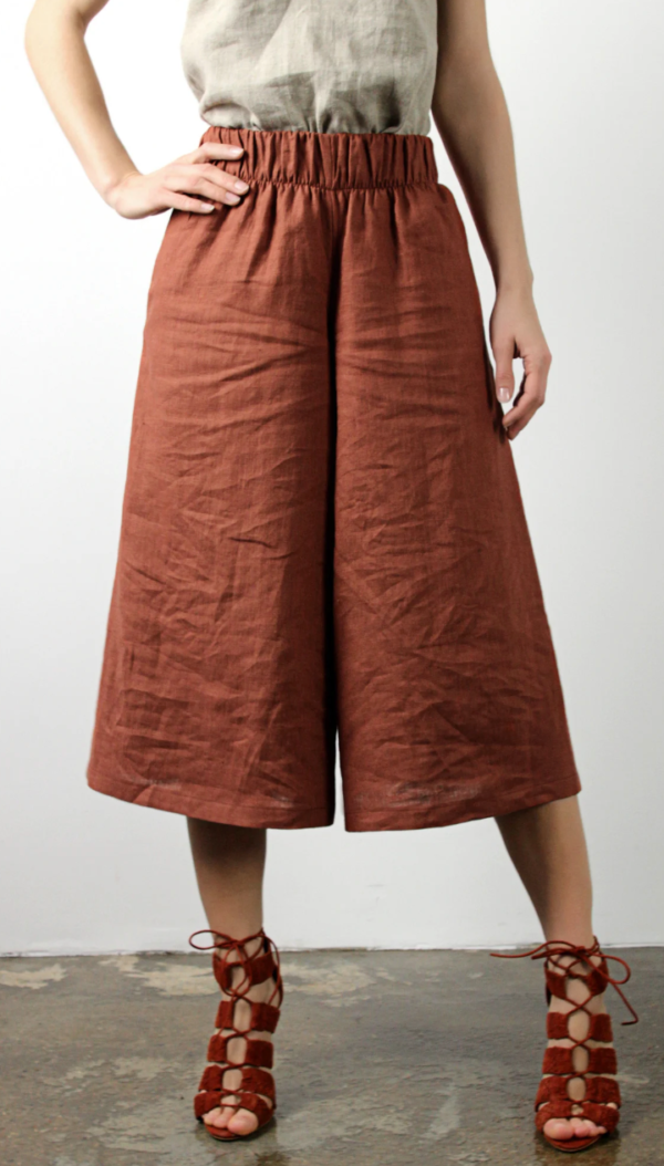 Pantalon Fluide Terracotta - Ma boutique