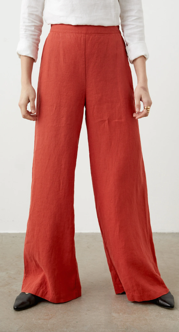 Pantalon Large Terracotta - Ma boutique