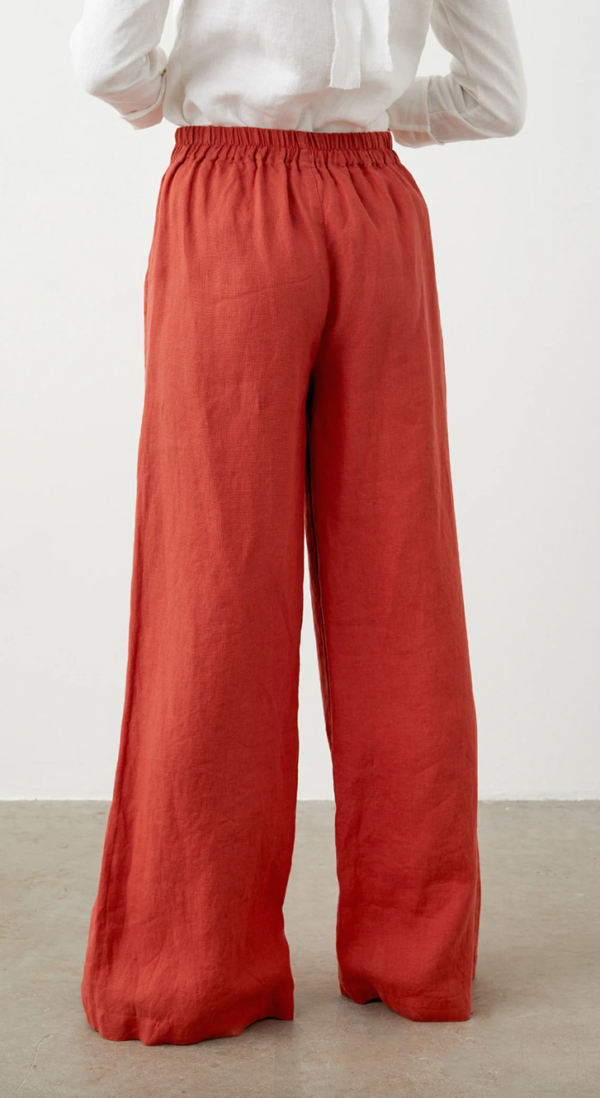 Pantalon Large Terracotta - Ma boutique