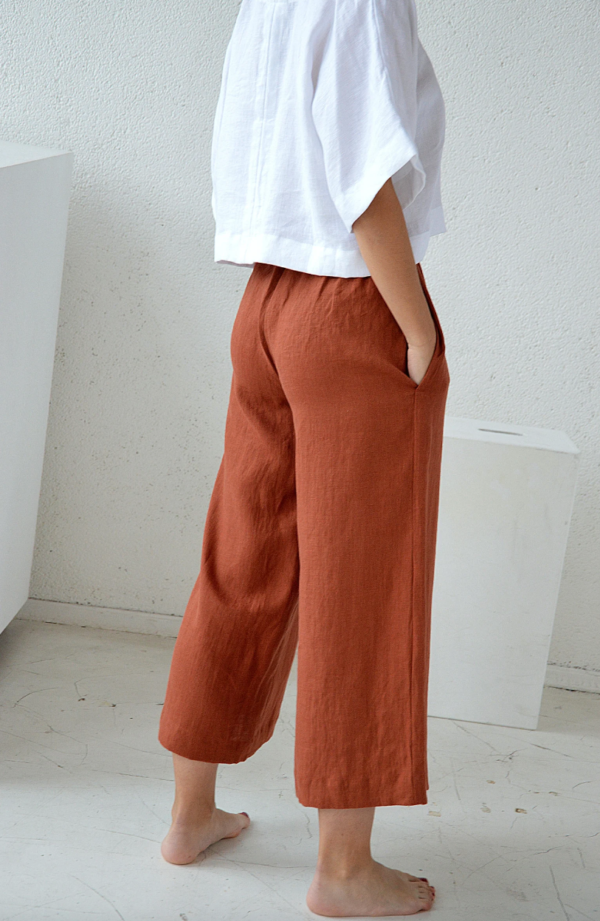 Pantalon Terre Cuite en coton - Ma boutique