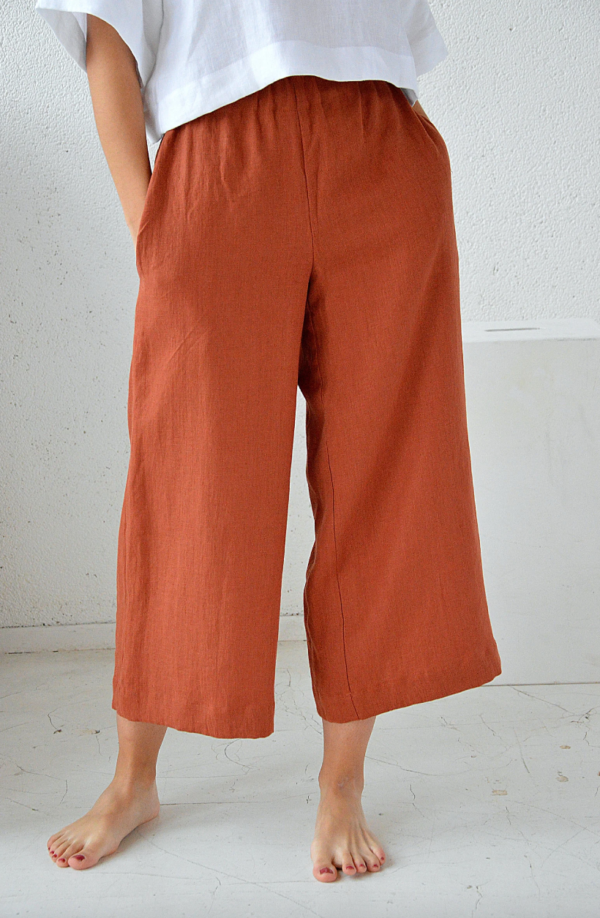 Pantalon Terre Cuite en coton - Ma boutique