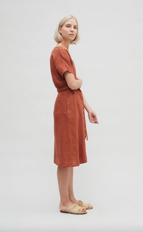 Robe Pull Terracotta - Ma boutique