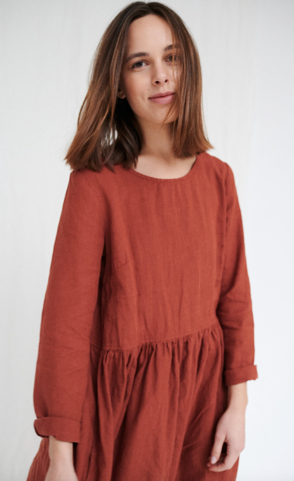 Robe Terracotta Grossesse - Ma boutique