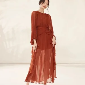 Demoiselle Robe Terracotta Mariage